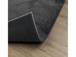 Sale Garden Furniture Everlyn Alfombra pelo corto look escandinavo IZA antracita 140x200 cm Gris antracita