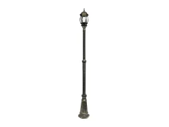 AKUNADECOR Farola De Jardin Modelo Caelum De Aluminio Ip44 Negro Discount