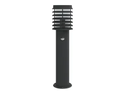 Helloshop26 Iluminación Exterior-Farolas y sensores para exterior 3 piezas acero inoxidable negro 02_0042574 Gris