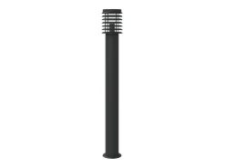 Discount Helloshop26 Farolas y sensores para exterior 3 piezas acero inoxidable negro 02_0042575 Gris