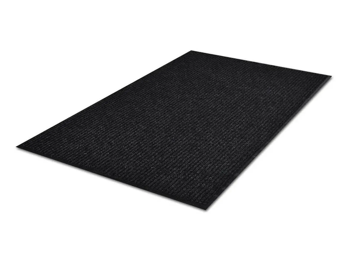 Felpudo alfombra de entrada PVC 90x120 cm ES184015 Negro Clearance