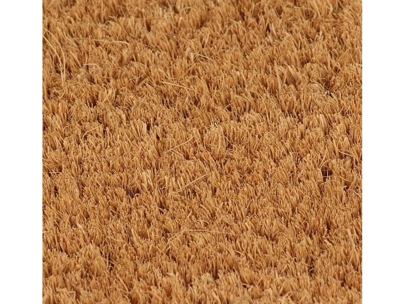 Felpudo de fibra de coco natural 65x100 cm ES381653 Marru00f3n Outlet