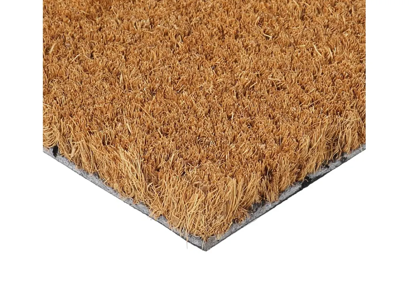 Felpudo de fibra de coco copetuda 45x75 cm ES704699 Marru00f3n Sale
