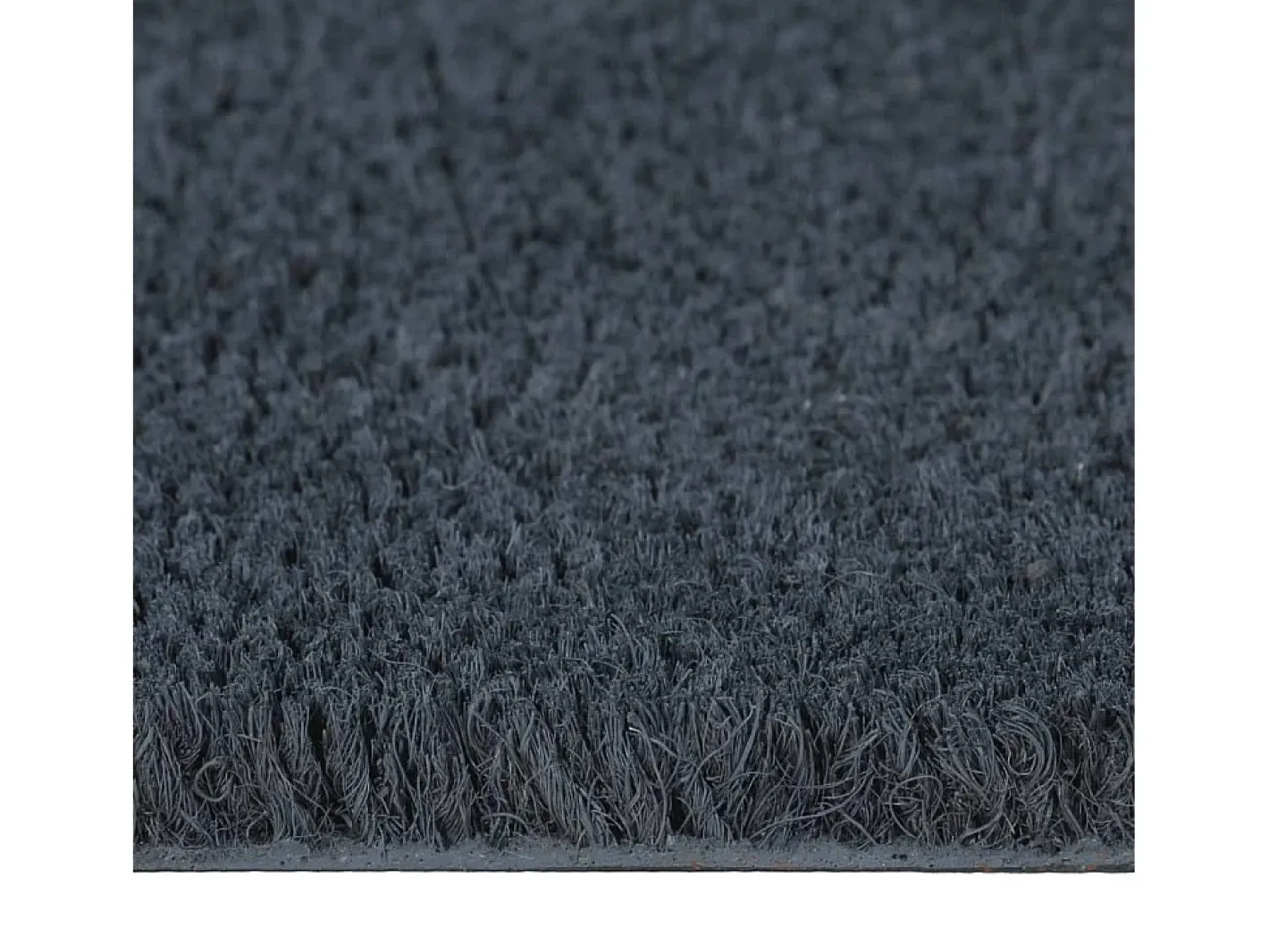 Hot Felpudo de fibra de coco oscuro 100x200 cm ES372301 Gris