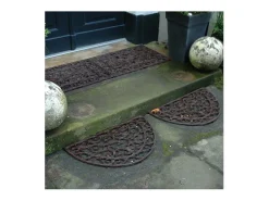 Best Best For Boots Felpudo de hierro fundido antiguo 46 x 71,5 cm Marru00f3n