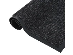 Felpudo-Felpudo de rayas 80x120 cm ES217755 Gris antracita