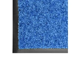 Felpudo lavable 90x120 cm ES793473 Azul Discount