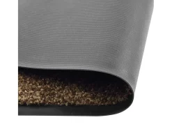 New Felpudo lavable marrón 90x120 cm ES964558 Marru00f3n