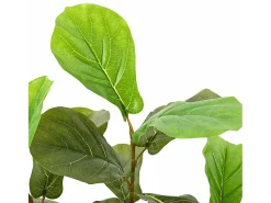 Planta Artificial-Ficus artificial 48 hojas 165 cm Verde