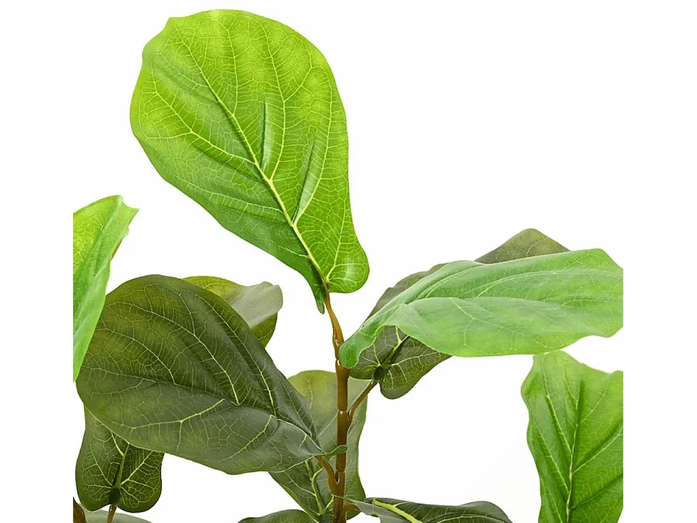 Planta Artificial-Ficus artificial 48 hojas 165 cm Verde