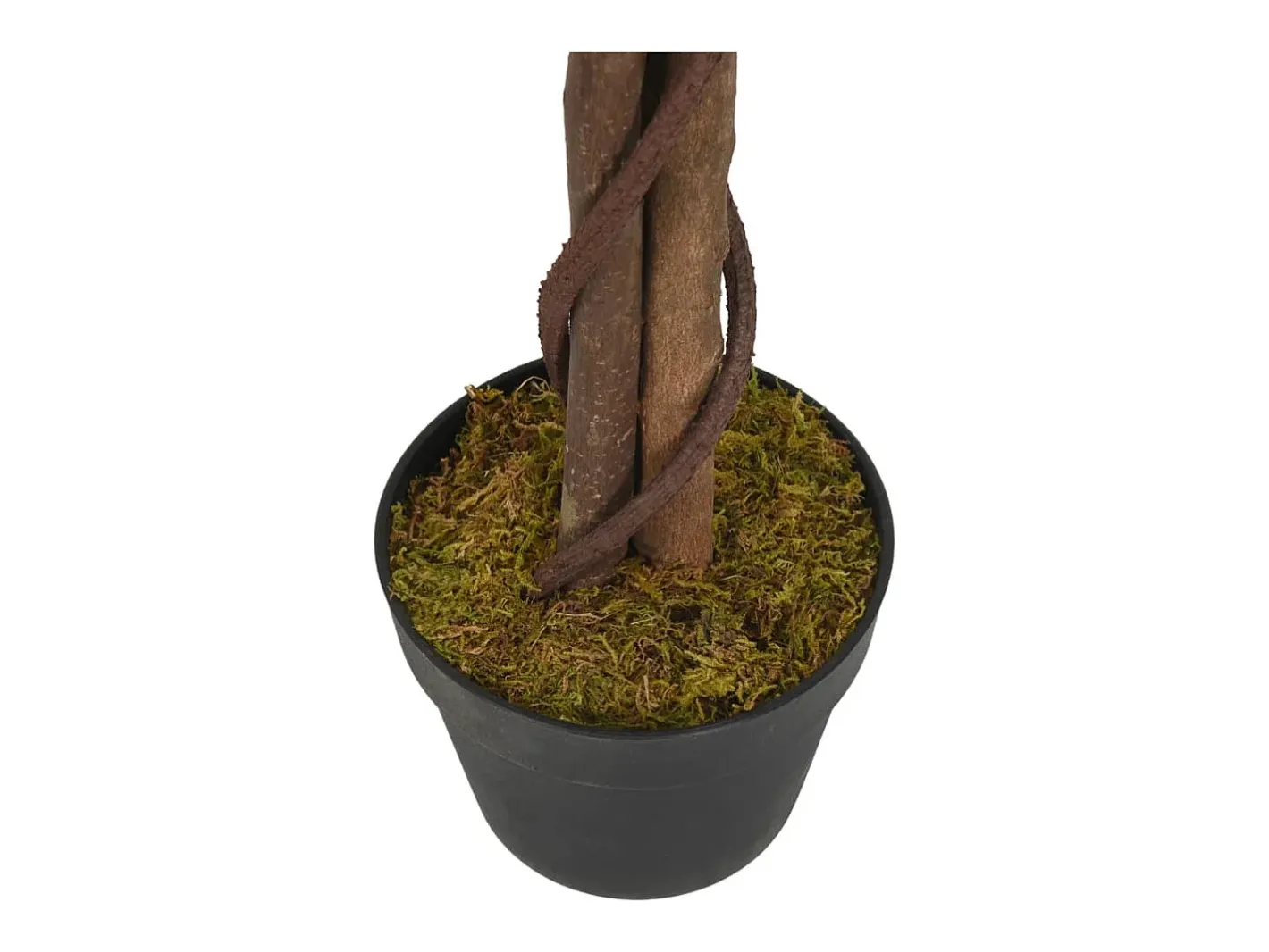 Hot Ficus artificial con 378 hojas 80 cm ES911564 Verde
