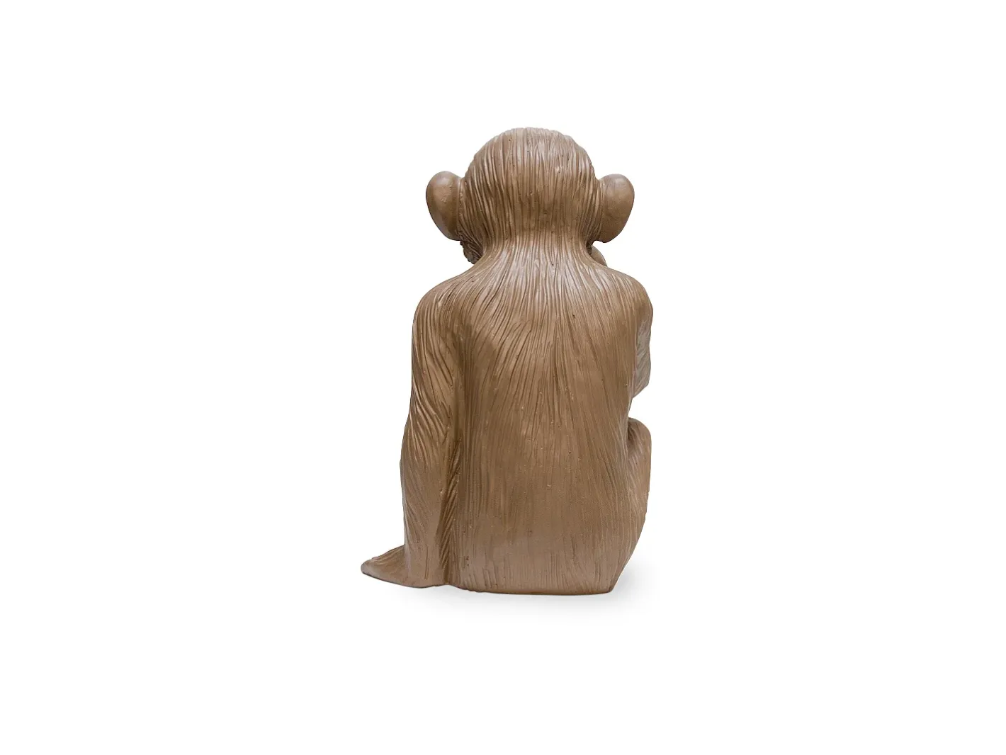 ICONIK INTERIOR Figura Decorativa de Diseño - Mono Mudo - Sapiens Marru00f3n Hot