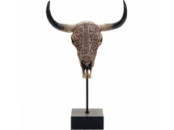 MCW Figura decorativa de pie cráneo de vaca -D30 Beige Best
