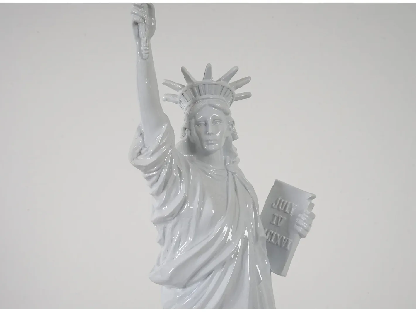 Sale MCW Figura decorativa Estatua de la Libertad Blanco
