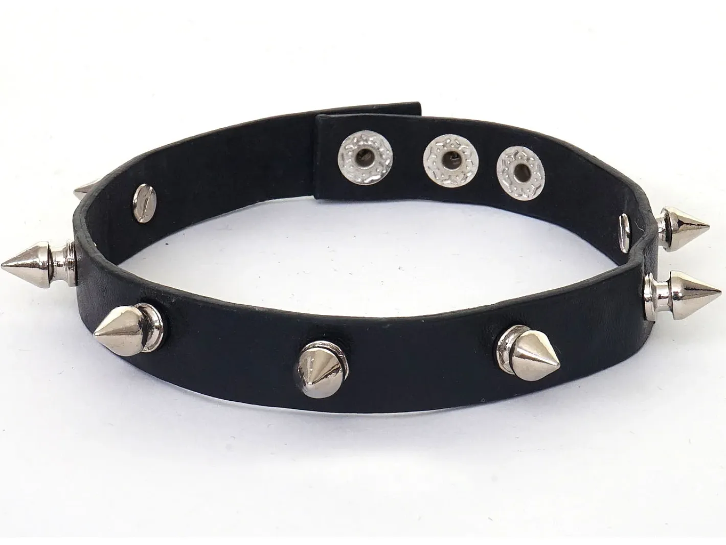 MCW Estatua-Figurita decorativa pantera con collar, alto brillo con collar Negro
