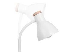 Flexo Argos Bel Air diseño nórdico blanco/madera Ø15x42 cm Transparente Online