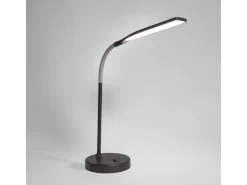 Lámpara De Pie-Flexo Boston 5W inalámbrico luz neutra Negro