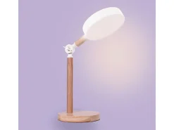 Lámpara De Pie-Flexo Luppa Bel Air inclinación regulable luz LED /natural Ø15x48,5 cm Blanco