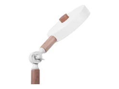 Lámpara De Pie-Flexo Luppa Bel Air inclinación regulable luz LED /natural Ø15x48,5 cm Blanco