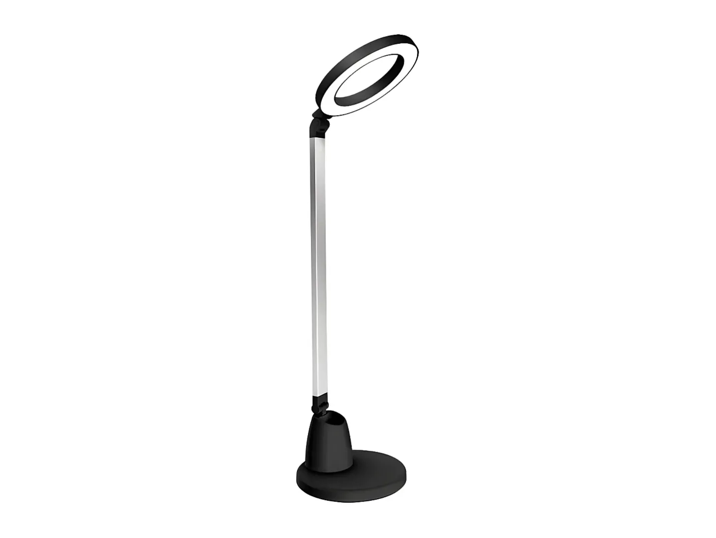 Online AKUNADECOR Flexo Para Estudio Modelo Calcita Led Dimable 8w 640lm Con Encendido Tactil Negro