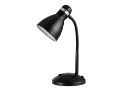 AKUNADECOR Flexo Para Mesa De Estudio Modelo Lazulita De Una Luz, En Acabado Negro Outlet