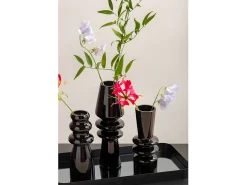 Online PRESENT TIME Florero botella destello Negro