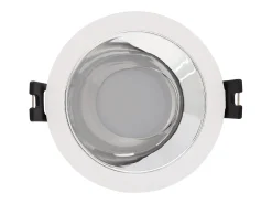 Ledkia Foco Downlight Cónico GU10 6W Corte Ø 75 mm PC Galvanizado No Flicker 4000K Blanco Neutro Negro Sale