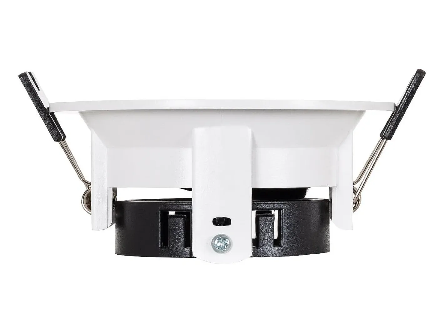 Ledkia Foco Downlight Cónico GU10 6W Corte Ø 75 mm PC Galvanizado No Flicker 4000K Blanco Neutro Negro Sale