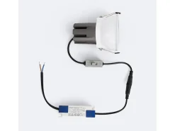 Ledkia Foco Downlight LED 5W / 7W Cónico Areni Corte Ø 75 mm 2700K Blanco Cálido 5 W Dorado Sale