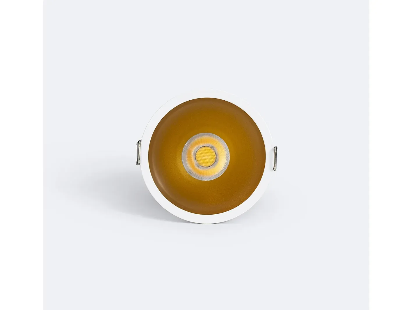 Ledkia Foco Downlight LED 5W / 7W Cónico Areni Corte Ø 75 mm 2700K Blanco Cálido 5 W Dorado Sale