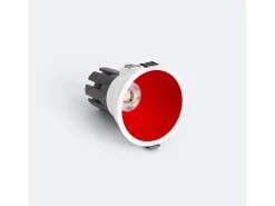 Ledkia Plafón-Foco Downlight LED 5W / 7W Cónico Areni Corte Ø 75 mm 3500K Blanco Cálido 5 W Rojo