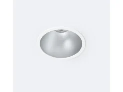Ledkia Plafón-Foco Downlight LED 5W / 7W Cónico Areni Corte Ø 75 mm 3500K Blanco Cálido 5 W Gris
