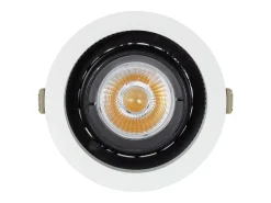 Sale Ledkia Foco Downlight LED 18W COB Direccionable 360º Circular Corte Ø 115 mm CRI90 Expert Color No Flicker No Flicker 4000K Neutro Blanco