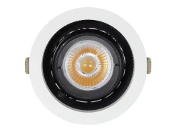 Sale Ledkia Foco Downlight LED 18W COB Direccionable 360º Circular Corte Ø 115 mm CRI90 Expert Color No Flicker No Flicker 4000K Neutro Blanco
