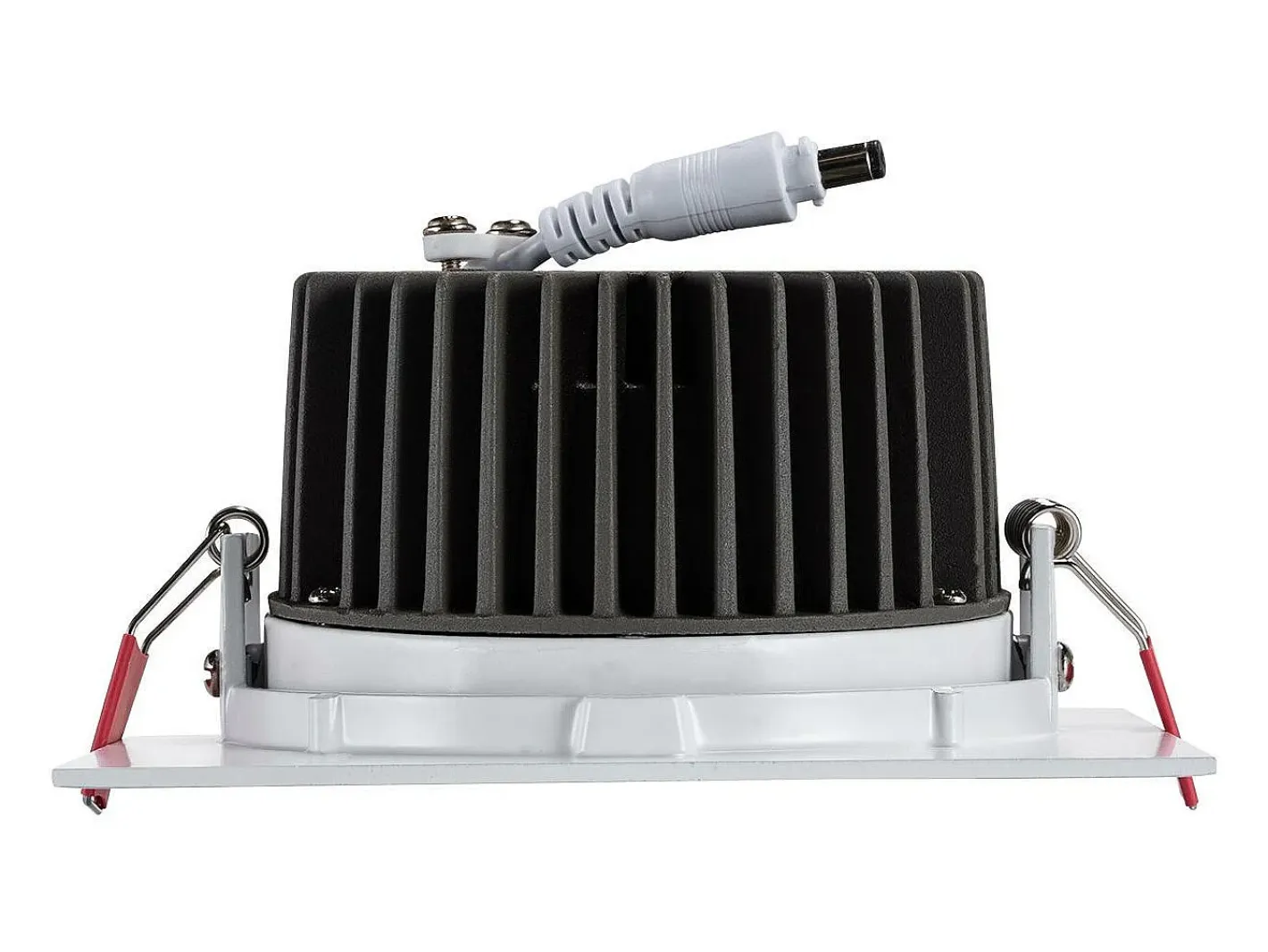 Ledkia Foco Downlight LED 15W Cuadrado Madison Corte Ø 115 mm 3000K Cálido Blanco Best