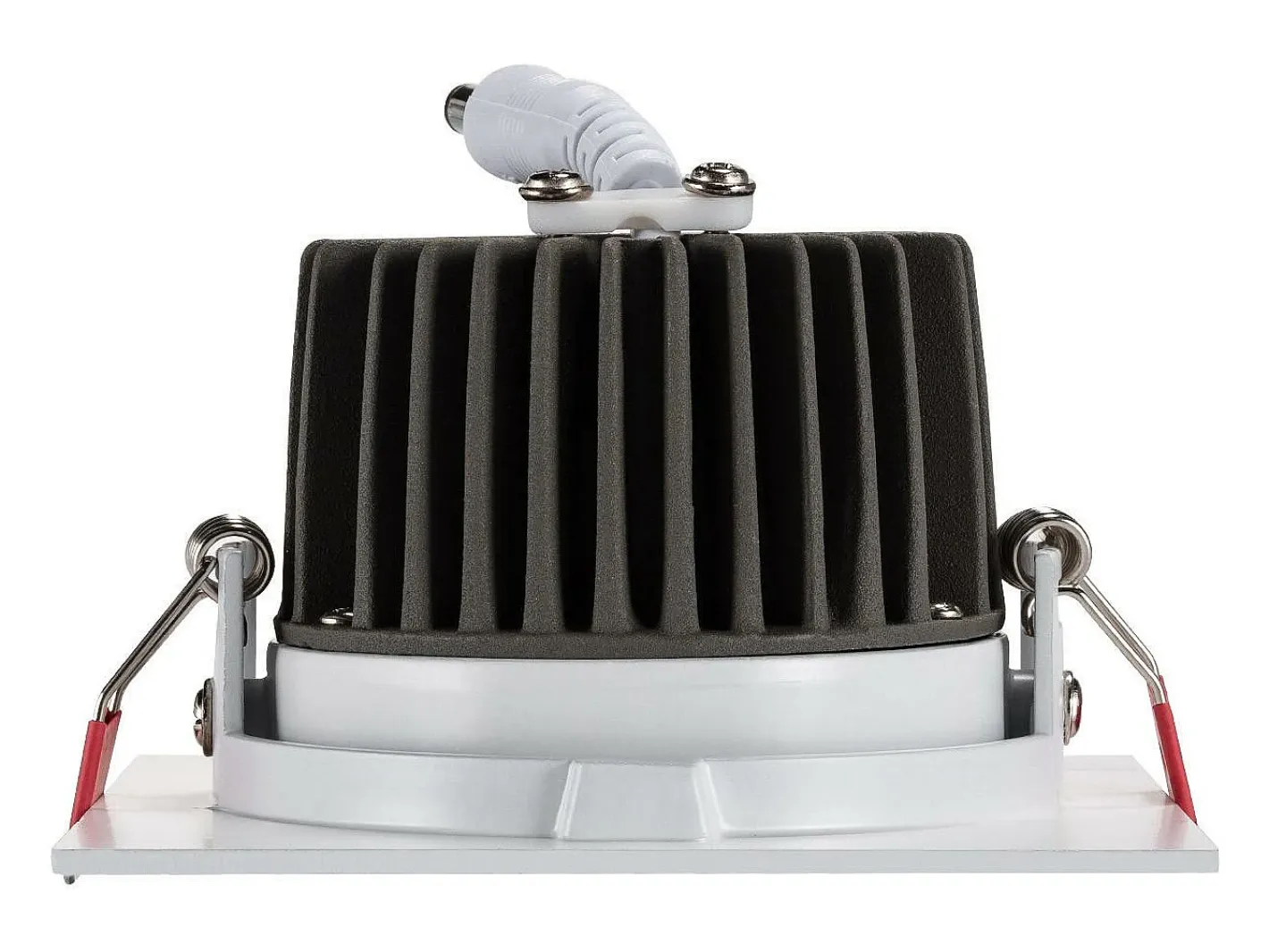 Outlet Ledkia Foco Downlight LED 10W Cuadrado Madison Corte Ø 95 mm 3000K Cálido Blanco