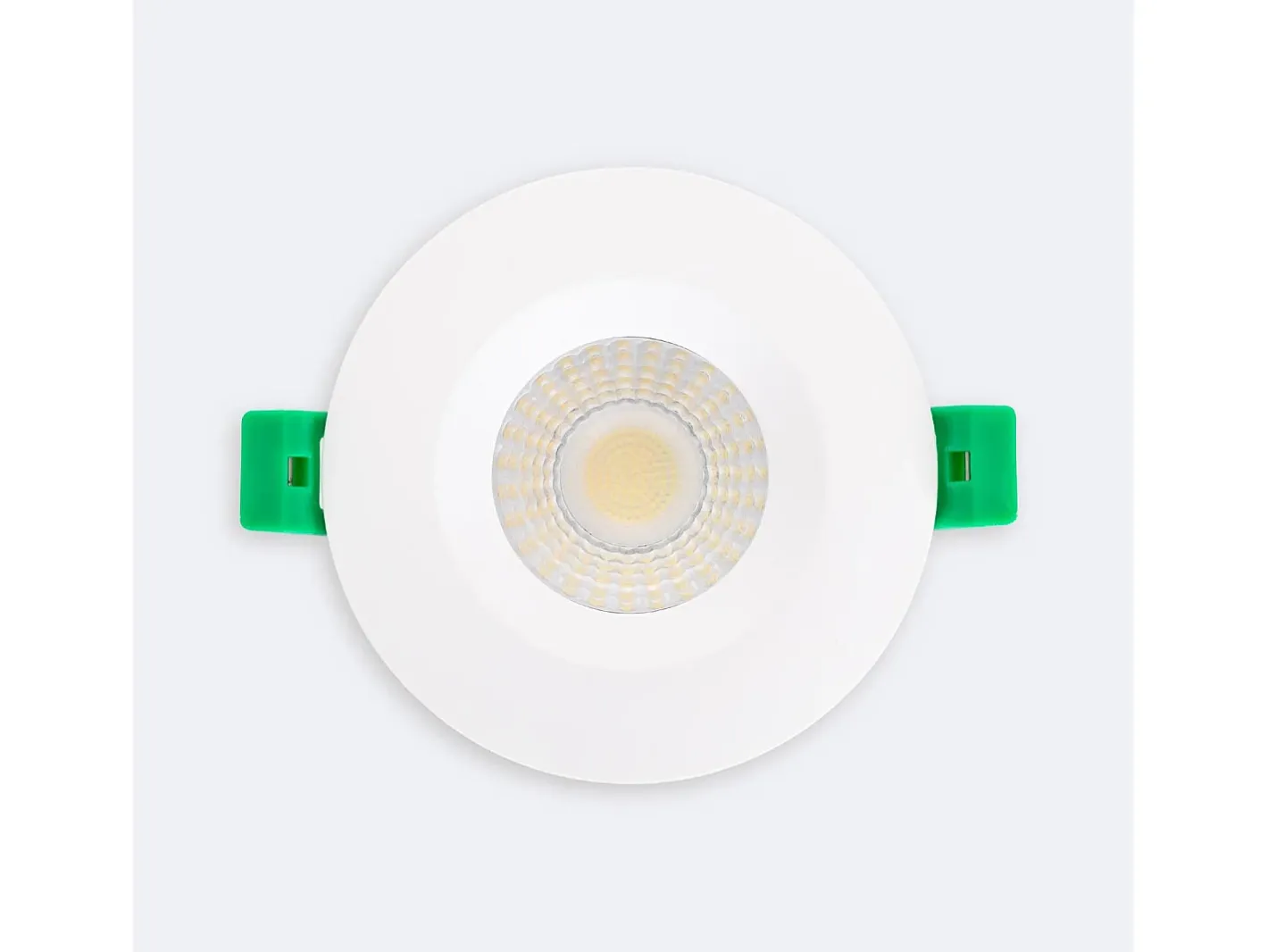 Ledkia Foco Downlight LED 5-8W Ignífugo Circular Regulable IP65 Corte Ø 65 mm Seleccionable (Cálido-Neutro) Blanco Best