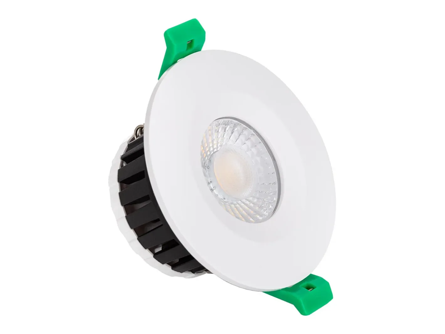 Ledkia Foco Downlight LED 5-8W Ignífugo Circular Regulable IP65 Corte Ø 65 mm Seleccionable (Cálido-Neutro) Blanco Best