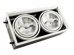 Ledkia Foco Downlight LED 30W Regulable Kardan AR111 Corte 315x165 mm No Flicker 5500K Frío Blanco Online