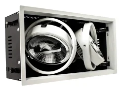 Ledkia Foco Downlight LED 30W Regulable Kardan AR111 Corte 315x165 mm No Flicker 5500K Frío Blanco Online