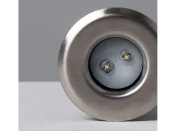 Ledkia Foco Exterior LED Empotrable Suelo Mini 3000K Blanco Cálido Gris Sale