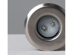 Ledkia Foco Exterior LED Empotrable Suelo Mini 3000K Blanco Cálido Gris Sale