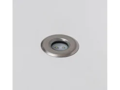 Ledkia Foco Exterior LED Empotrable Suelo Mini 3000K Blanco Cálido Gris Sale
