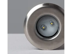 Ledkia Foco Exterior LED Empotrable Suelo Mini 3000K Blanco Cálido Gris Sale