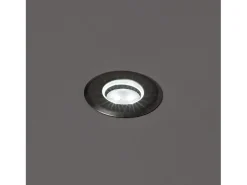 Ledkia Foco Exterior LED Empotrable Suelo Mini 3000K Blanco Cálido Gris Sale