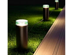 Ledkia Foco Exterior LED 3W con Pincho Botanic EasyFit 12V Negro Hot