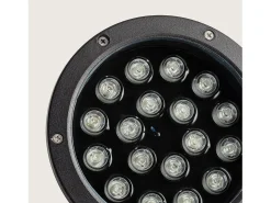 Ledkia Foco Exterior LED 18W IP67 Colmar RGB RGB Negro Discount