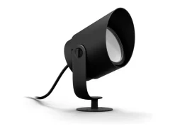 Ledkia Iluminación Exterior-Foco LED Exterior con Pincho Suelo 24V DC White Color Hue Lily XL Transparente