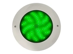Ledkia Foco Piscina Superficie LED RGBW Sumergible 12V DC IP68 Acero Inoxidable 20W Sí RGBW Plateado