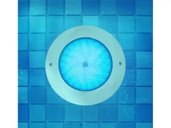 Ledkia Foco Piscina Superficie LED RGBW Sumergible 12V DC IP68 Acero Inoxidable 20W Sí RGBW Plateado